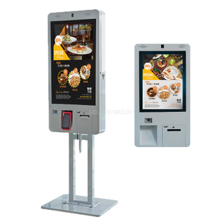 Fastfood Restaurant Mcdonalds 21.5inch/23.6 inch/32 inch self-ordering kiosk with pos machine