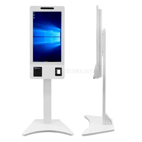 32 Inch LCD Display Digital Signage Advertising Touch Screen Information Internet Kiosk Self Service Payment Machine for Shopping Center/Restaurant/Mall