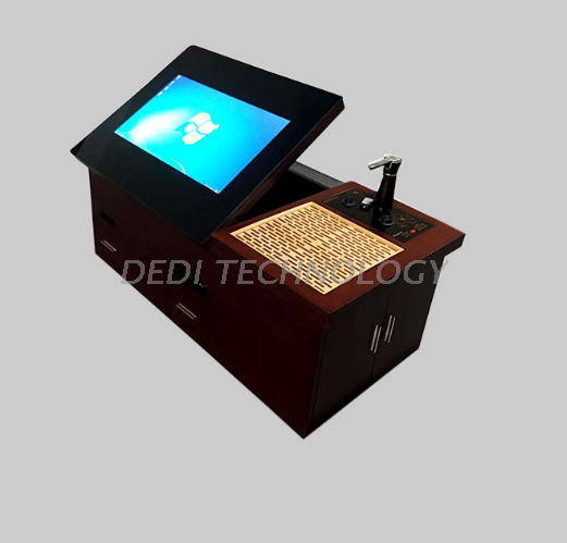 Dedi Popular Video Tea Kiosk Multi Touch Screen Game TablePC All In One Interactive Touch Table