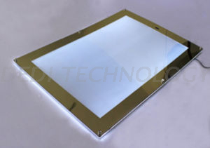 Dedi Magic Mirror with Single Sided Backlit LED Llight Box