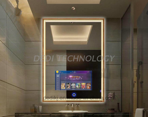 Dedi Wall Mounted Waterproof LCD Smart Touch Screen Magic Mirror TV Sensor