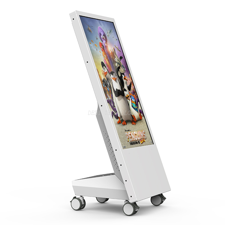 32 inch Stand Alone multadvertising Display windows touch screen Digital Signage with battery powered