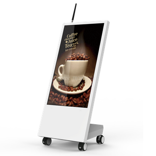 32 inch Stand Alone multadvertising Display windows or Android Digital Signage with battery powered digital signage