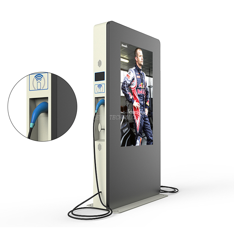 Weatherproof Interactive HD Stand Alone 42 inch outdoor display LCD advertising digital signage