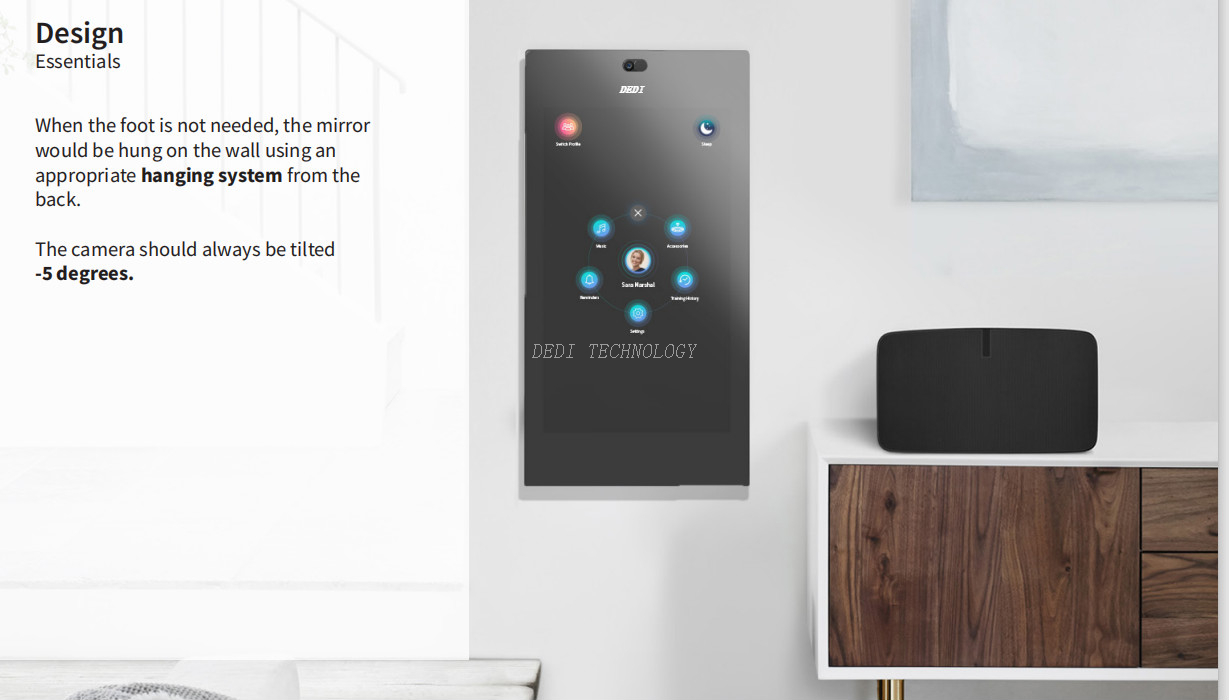 This smart mirror puts a personal trainer in your reflection